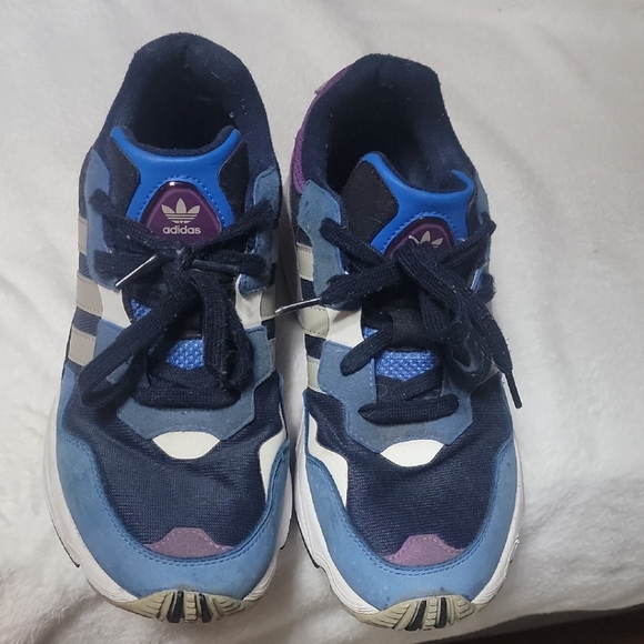adidas Sweaters - Adidas Size 8 Man  Navy and Violet Sneakers Unesex